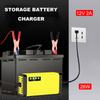 28W Storage Batteries Chargers Intelligent Pulse Repair For AGM GEL Lead Acid Battery Maintance RV Car Battery Chargers 12V 2A