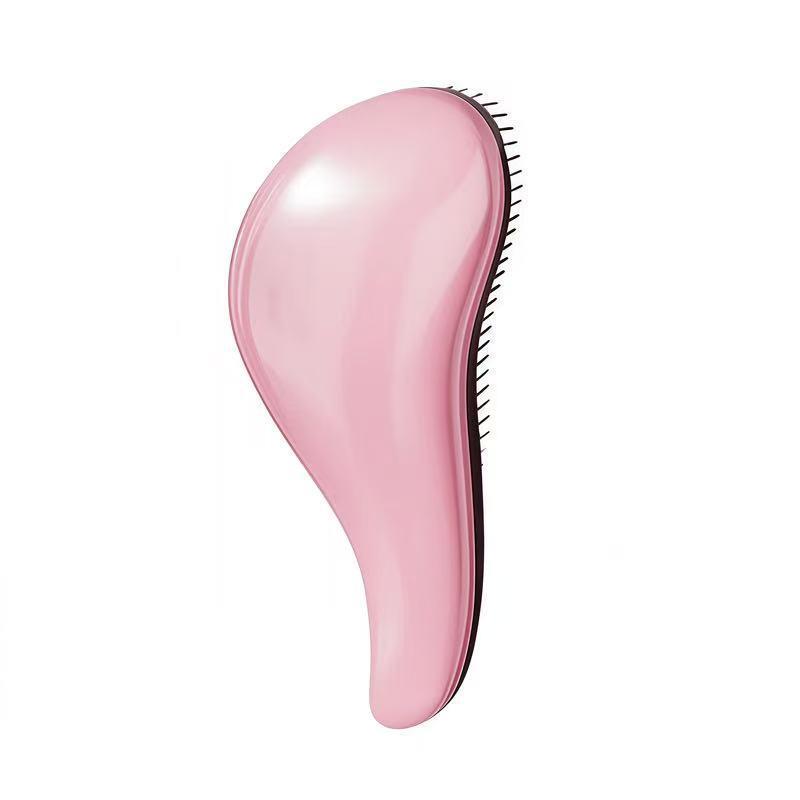 

Королевский гребень для волос против узелков: Массаж и дизайн подушек безопасности, легкий, портативный, вдохновленный TT, бестселлер 15x6.5x3.5cm розовый