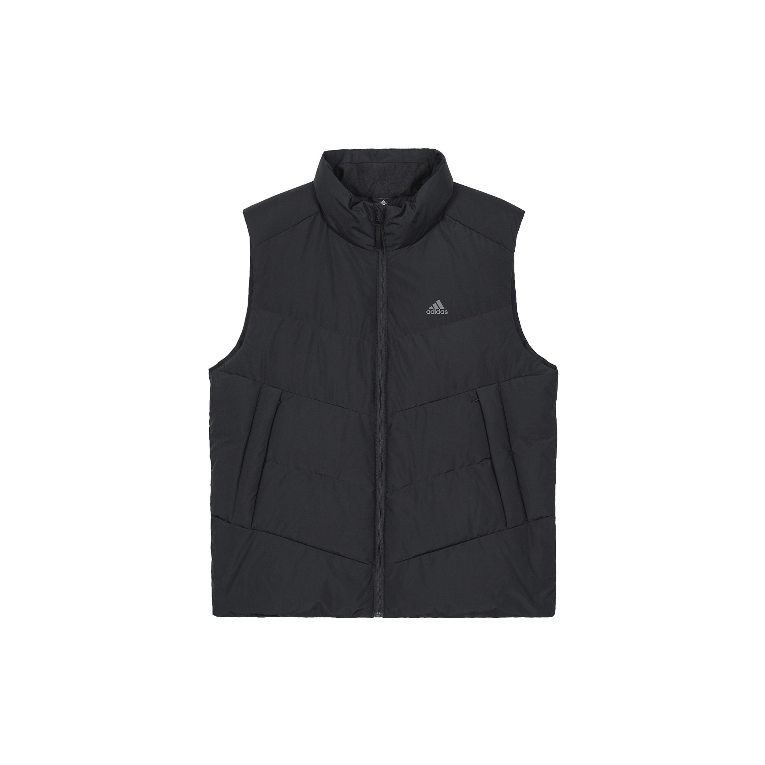 adidas Down Vest  Black  Men s IS0368 S