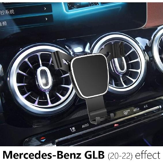 LUNQIN Autotelefonhalter für 2020-2024 Mercedes Benz GLB-Klasse, Autozubehör, Navigationshalterung, Innendekoration, Handyhalterung