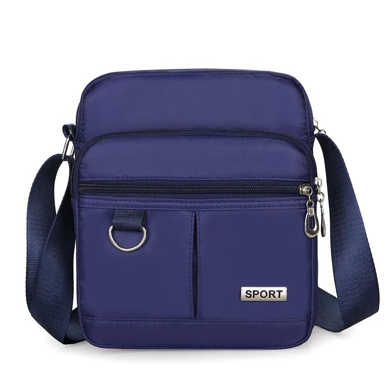 Casual Small Women's Shoulder Bag Multifunctional Coin Purse Wallet Nylon Waterproof Messenger Bag Mobile Phone Crossbody Bags