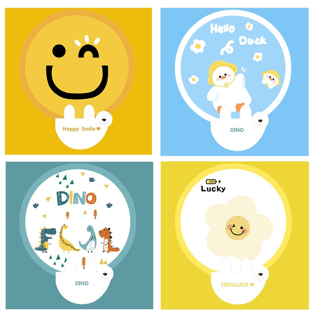 MinniLove Folding Minnie Mouse Cute Ultra Perfect for Sports Fireworks and Parties Fan, Fan, Foldable, Compact, Design, Lightweight, Waterproof,