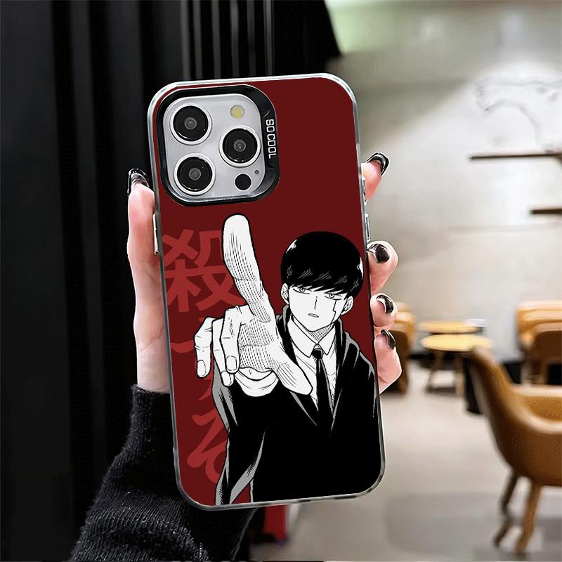 Mashle Magic And Muscles Anime Soft Phone Case for iPhone 15 16 17 Pro Max 17Air 16E 14 Plus 13 12 Mini Shockproof Cover Back Sh