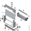 BMW 7-serie F01 Radiatorgummiupphängningar 17117575247/17117575248