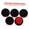 Ledmomo 5pcs Polishing Tool Applicator Pad for Car Waxing Pad with Handle Sponge Pad Sponge Applicator Car Applicator