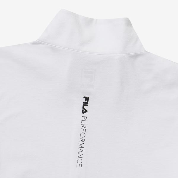 Fila STreTch Thumbhole Half Zip T shirT