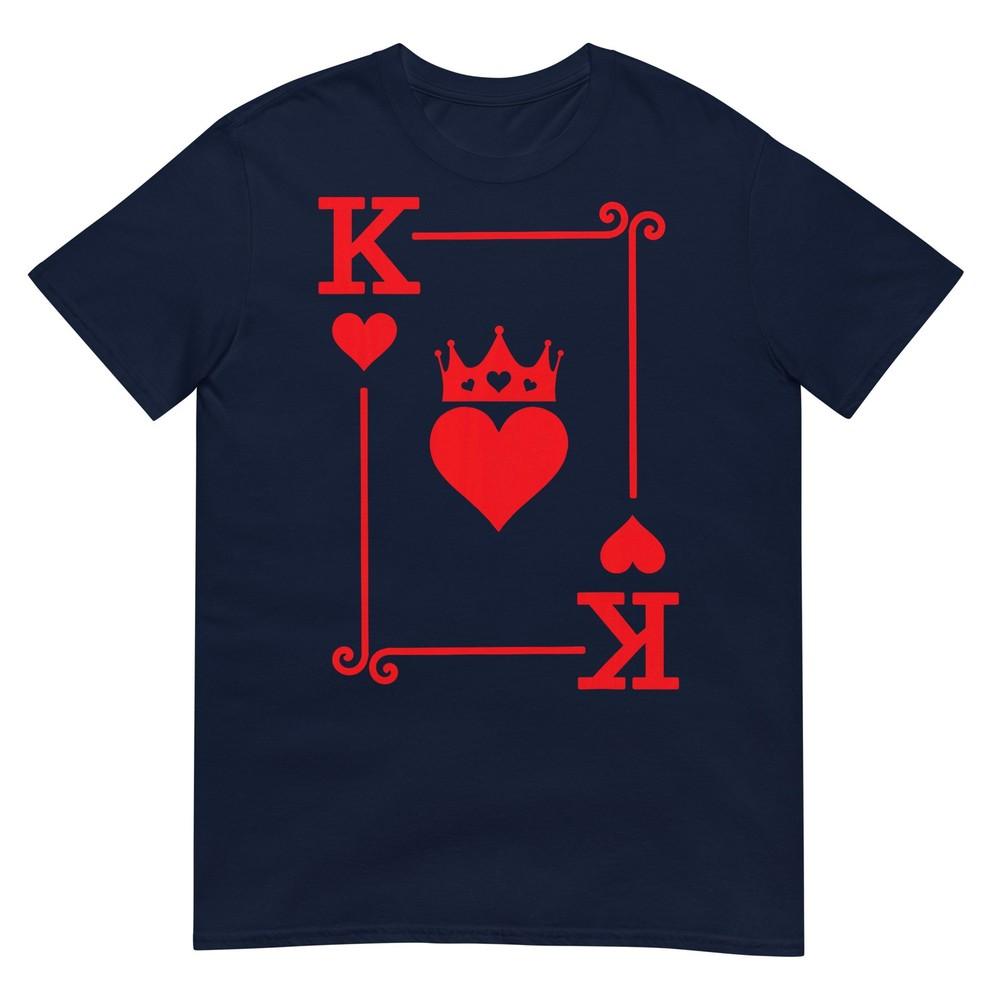 King Hearts Card Costume Playing Cards King Of Hearts Tshirt