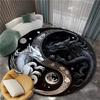 Yin Yang Divine Dragon Pattern Living Room Large Area Carpet Bedroom Thickened Carpet Esports Room Decorative Non Slip Carpet