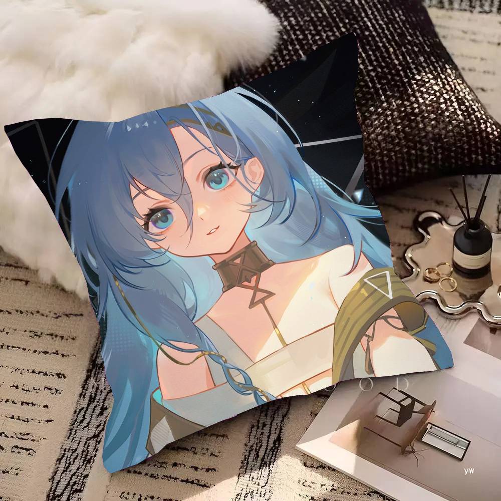 37 Animated Game R-Reverse 1999 Pillow Case Fashion Square Pillowcase Bedroom Sofa Room Ins Decoration Leisure