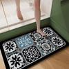 Diotomite Bathroom Mat Non-Slip Foot Floor Mats Quick Dry Super Absorbent Shower Pad Toilet Carpet Doormat Washable