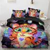 3D Wolf Fox Elk Wild Animals Bedding Set 3D Printed Suitable For Bedroom Duvet Cover Set With Pillowcases Kids Home Textile