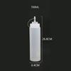 Restaurant Grade Plastic Squeeze Bottle for Condiments In 1100ML Capacity