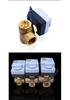YMER HVAC AC220V BVM220 Electric 3-Way Ball Valve with Manual Switch