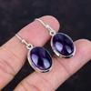 Star amethyst earrings 925 sterling silver earring dangle earrings genuine gemstone jewelry anniversary gifts handmade earring boho jewelry