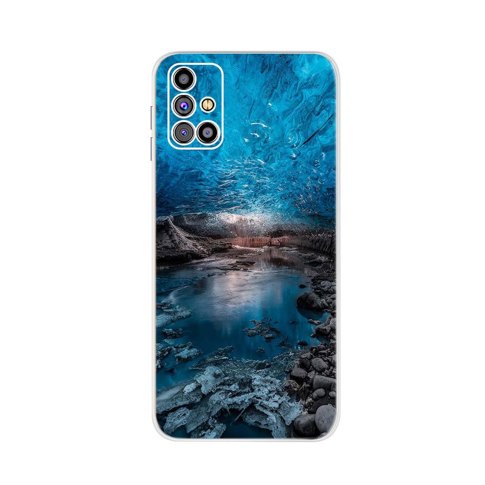 

чехол для samsung m31s для samsung galaxy m31s m 31s m317f чехол мягкий силикон тпу задняя защитная крышка телефона coque бампер fundas galaxy m31s верблюд