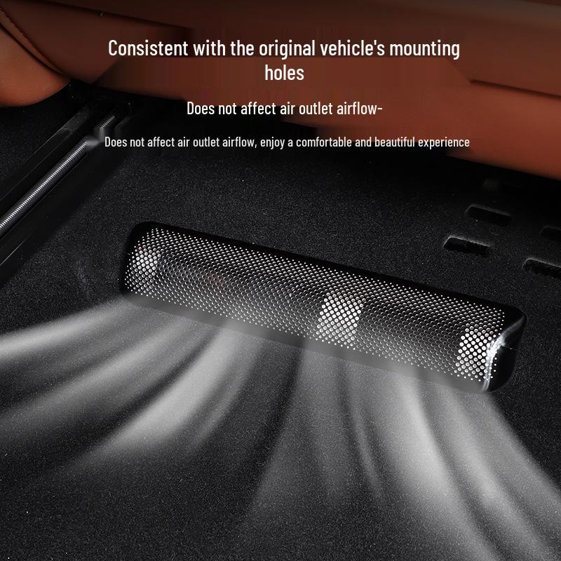 Ideal 24 L6PRO Stainless Steel Front Seat Speaker Cover - Car Interior Decoration