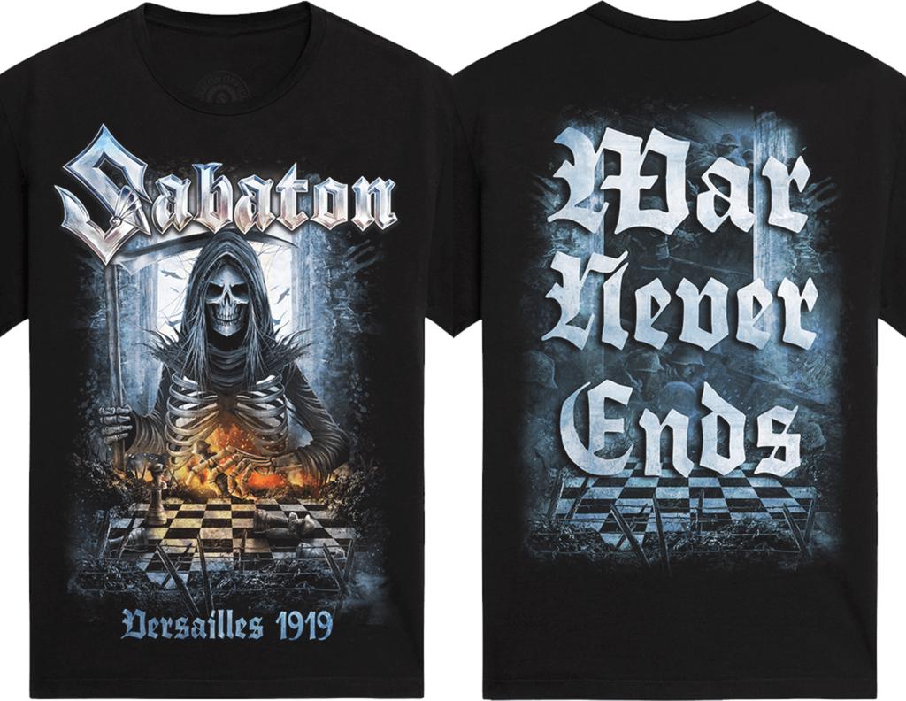 Heavy Metal Band T-shirt Swedish Pagans Sabaton Herr Dam Överdimensionerade Y2k Street Hiphop Casual Lösa Högkvalitativa T-shirts