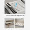 2Pc Pull Out Cabinet Kitchen Storage Rack Scalable Cabinet & Slide Rail Drawer Type Storage Tray Kitchen Organizer Cabinet Shelf