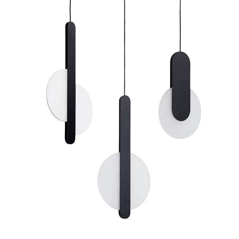 Modern Simple Acrylic Pendant Lamp Nordic Living Room Decoration Bedside Board Chandeliers Commercial Lighting Restaurant LED