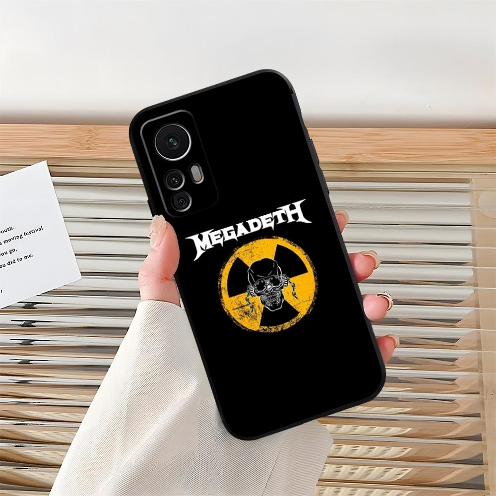 M-MegadethS Logo Skull Metal Phone Case For Xiaomi 15 13 14 10 12 11 Pro POCO F6 X6 X3 F5 X5 Pro Lite Ultra Shell Coque