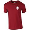 United We Stand T Shirt Pocket Divided We Fall Skull Gym Exercise Unisex Tee Top