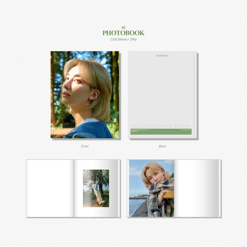 JEONGHAN (SJUTTON) – 'WANDERLUST' Fotobok