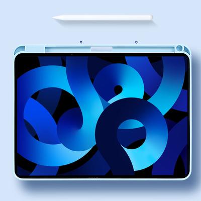 Pour iPad Air 13 (2025)/(2024) Étui Cuir Magnétique Détachable Housse Tablette Intelligente Rotation Support Pliable