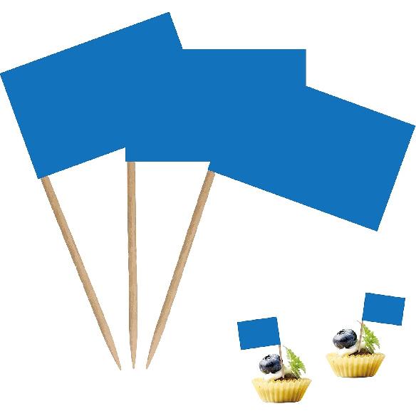 Blank Toothpick Flag Small Mini Labeling Marking DIY Stick Flags for Cocktail Fruit Cupcakes Toppers Food Decorations,100 Pack(White)