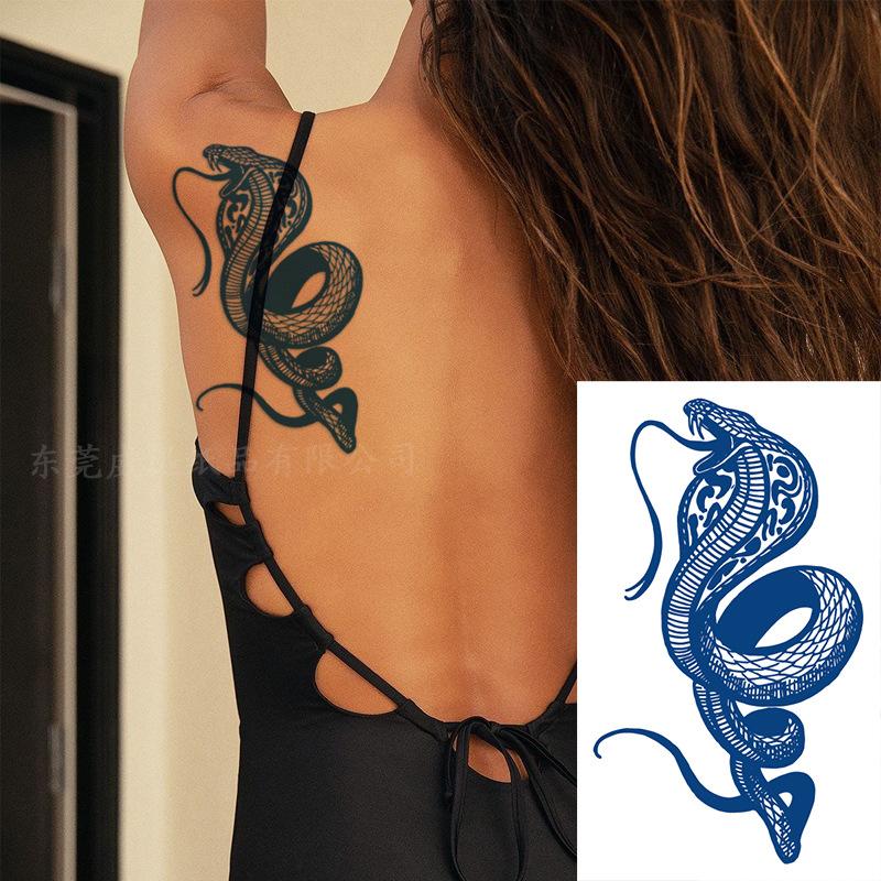 Herbal Tattoo Stickers, Juice Tattoo Stickers, Semi-Permanent English Letter Tattoo Stickers Tattoo