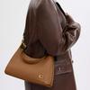 Coach Juliet 30 Metallic Logo Top Zip Closure Glove Tanned Leather Handbag Women Handbags Honey-Brown CR981-B4T7J