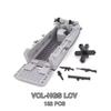 182 Buc 0855 WW2 Ambarcațiune Militară de Debarcare Navă de Război Blocuri de Construcție Set Cărămizi Barcă Marină Modele Soldați Cărămizi DIY Jucării Copii
