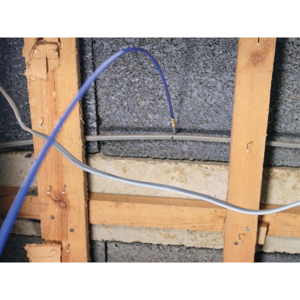 Faithfull Fibreglass Cable Rod Set 15pc 10 X 1000mm