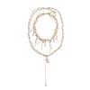 2025 Trendy Luxury Baroque Women's Jewelry Retro Layered Necklace Pearl Necklace Daily Festival Party Decoration