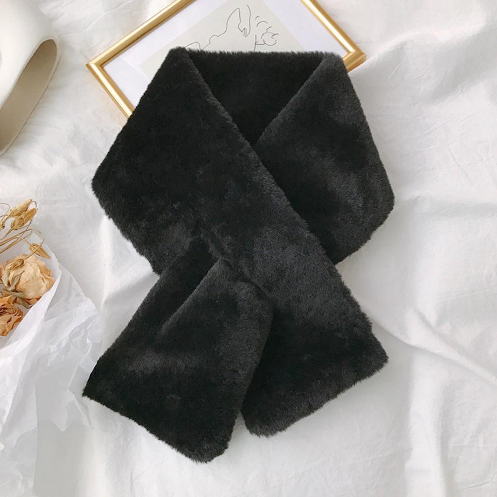 Damenmode Winter Faux Villus Schal Oberbekleidung Leopardenmuster Schal Warm