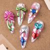Xiaomi 1 Bottle Blue Chrome Mirror Nail Powder Metallic Nail Art Mirror Powder Shiny Dust Charms DIY Manicure Decoration Accessories