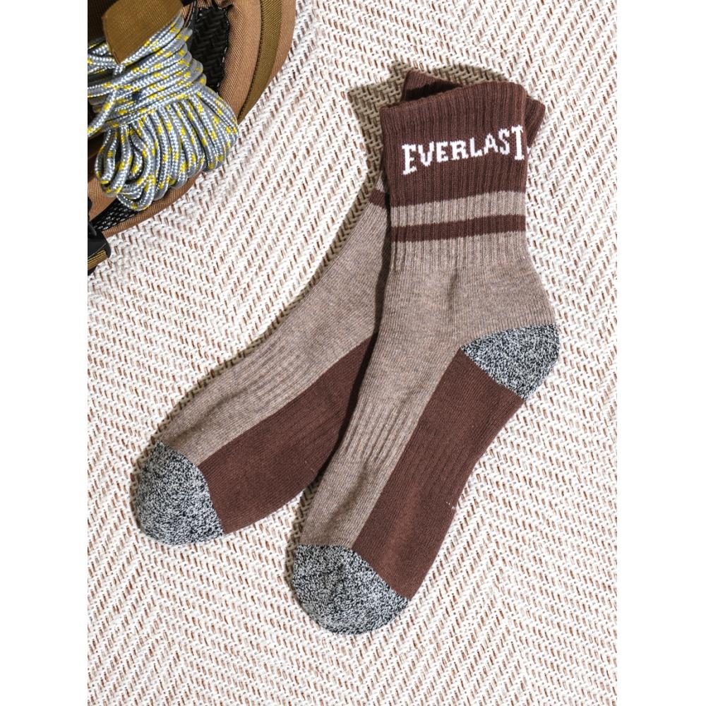 

DaiSo EverlaSt Men S Hiking Long Sock Brown