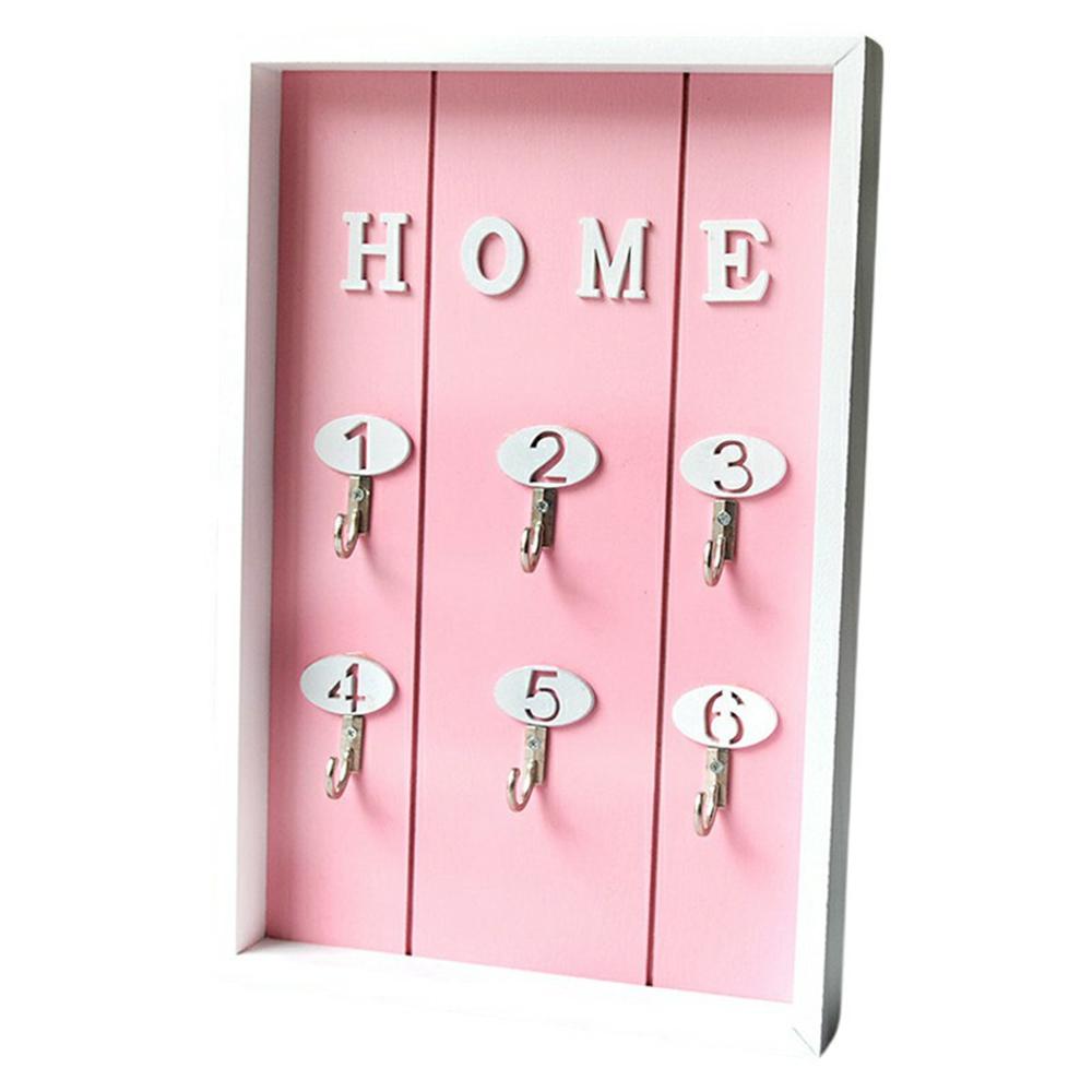 Creative Wall-Mounted Key Jewelry Hanging Holder Organizer Entryway Decorative Storage Rack