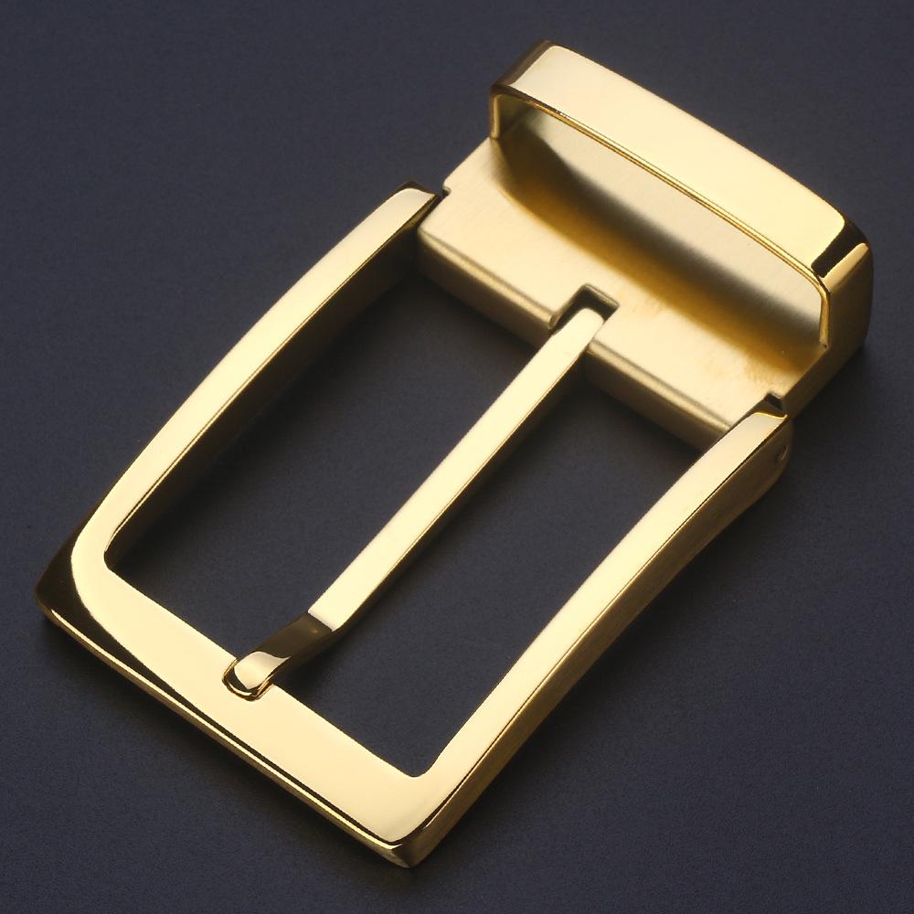 3.8 Stainless Steel Belt Pin Buckle for Perforated Leather Belts, New Style
