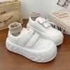 Thick-soled Velcro casual sneakers children's spring and summer 2026 new breadboard shoes