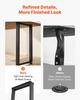 Table Legs, 740 x 450 mm (H x W) Square Steel Furniture Legs, Modular Design, Easy Assembly, 2204 lbs Max Load Heavy Duty, for Home Office Desk,