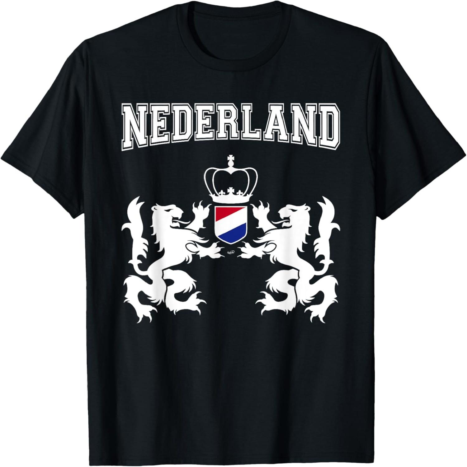 Netherlands - Nederland coat of arms soccer t-shirt S