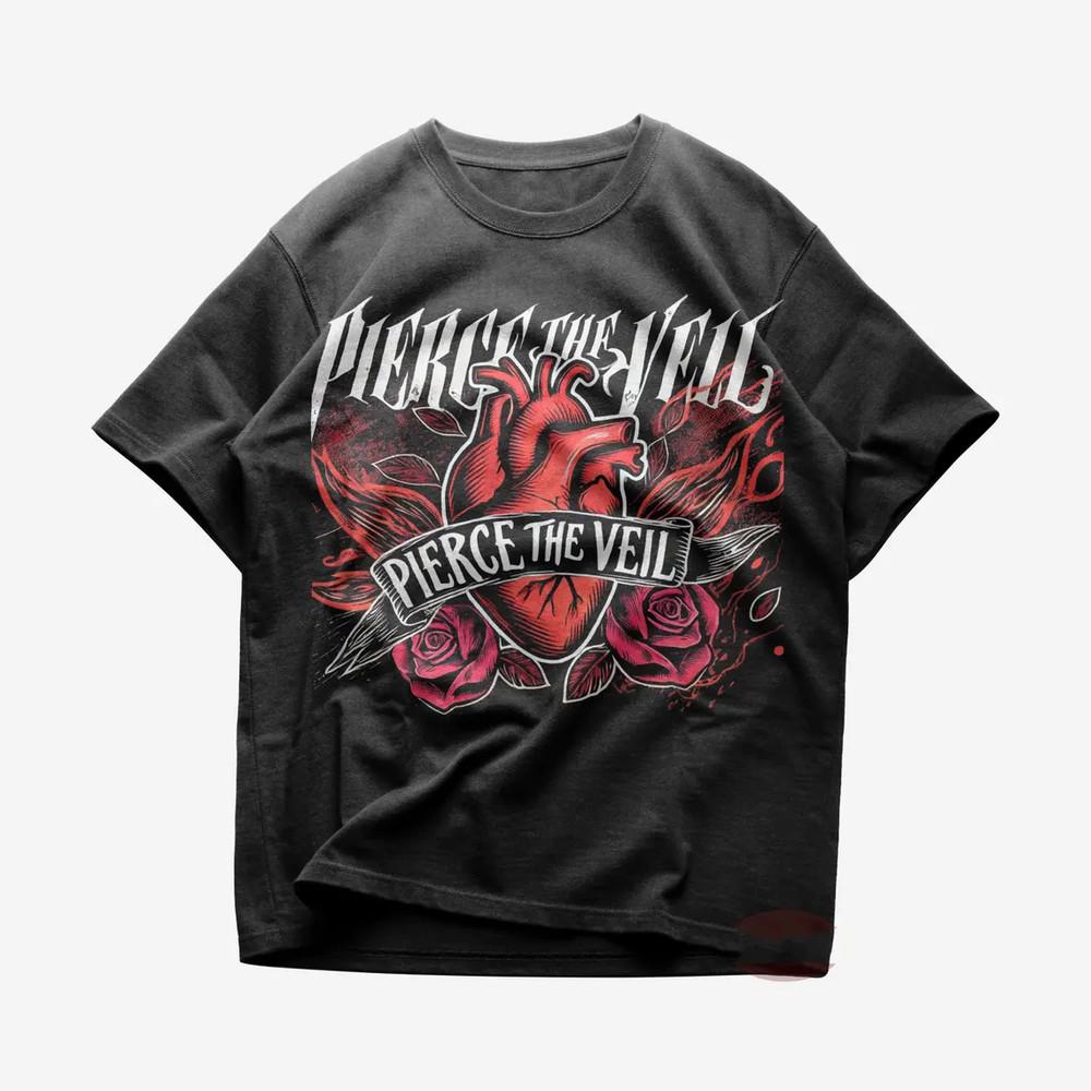 Pierce The Veil Band King for a Day  T Shirt Full Size S-5XL Unisex T-Shirt S