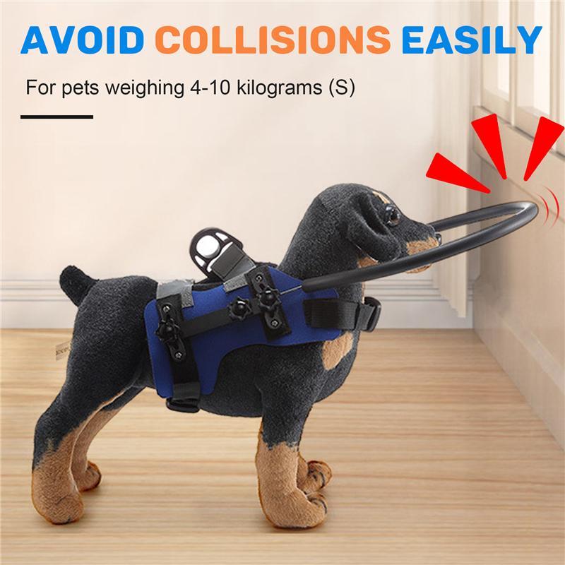 Blind Dog Head Collar Harness Guiding Device Blind Dog Accessories Blind Dog Head Collar Guiding Device Pet Accessory