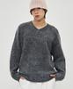 THE-ABON Aaron V-Neck Knit Purple