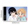 azumaker Ruri no Houseki Ruri & Nagi Character Rubber Playmat Vol.2 Anime Card Game Desk Mat 600x350mm