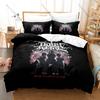 Personality Babymetal Band Printed Bedding Set New Soft Skin Friendly Duvet Cover Pillowcase Comfortable Bedroom Bed Linens Home