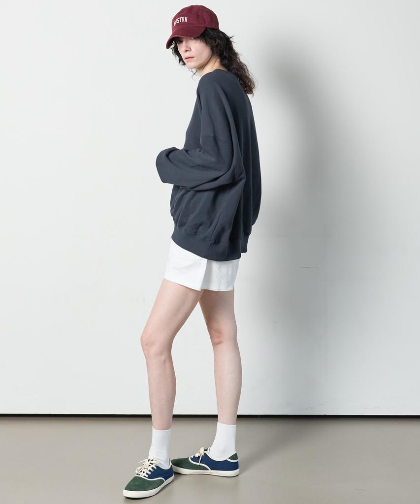 NUBELEU Dover Oversized Sweat Blue Charcoal