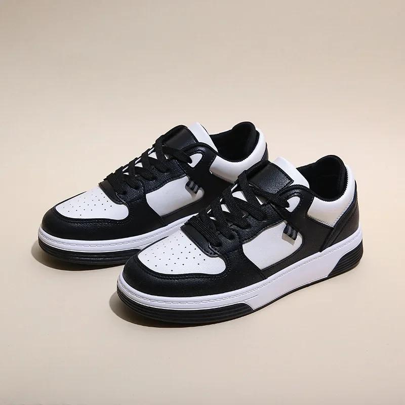 Spring Autumn Vulcanized Shoes High-top White Shoes New Heightening Fashion Versatile Simple Running Sneakers Women's Shoes