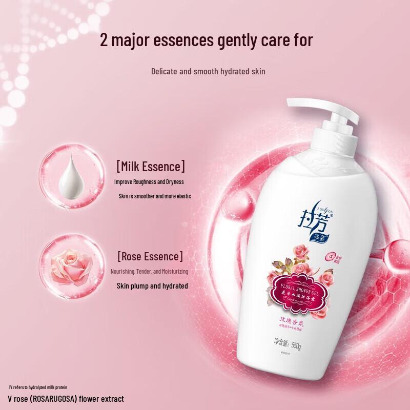 Laver Multi-Floral Rose Scent Shower Gel