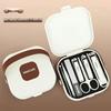 8-Piece Anti-Splash Nail Clipper and Manicure Set for Men and Women
